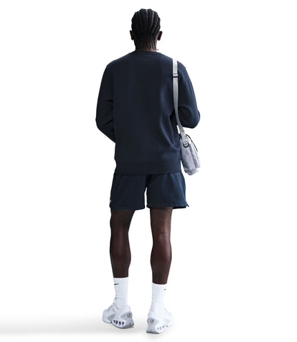 Nike Mens Club Fleece Crewneck - Obsidian