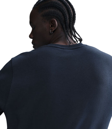 Nike Mens Club Fleece Crewneck - Obsidian