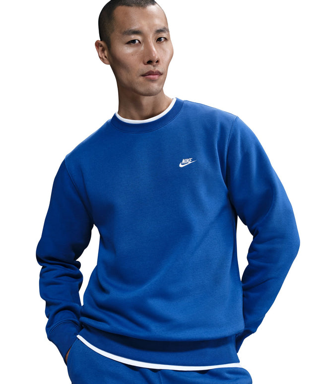 Nike Mens Club Fleece Crewneck - Game Royal