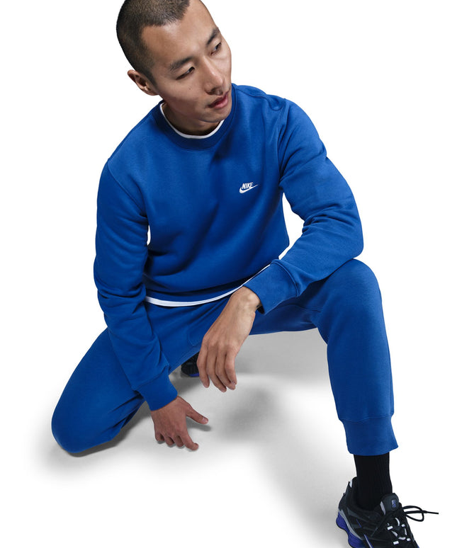 Nike Mens Club Fleece Crewneck - Game Royal
