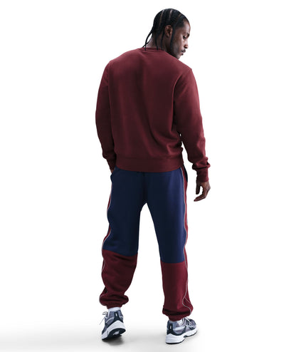 Nike Mens Club Fleece Crewneck - Dark Team Red