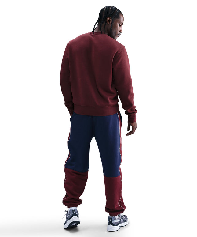 Nike Mens Club Fleece Crewneck - Dark Team Red