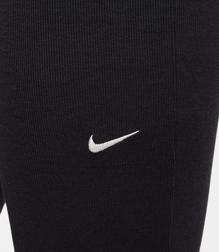 Nike Womens Sportswear Chill Knit Flared Leggings - Black