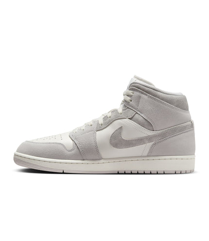 Air Jordan Mens 1 Mid SE - Neutral Grey