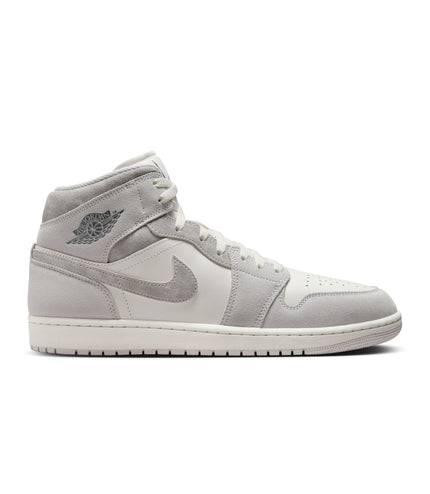 Air Jordan Mens 1 Mid SE - Neutral Grey