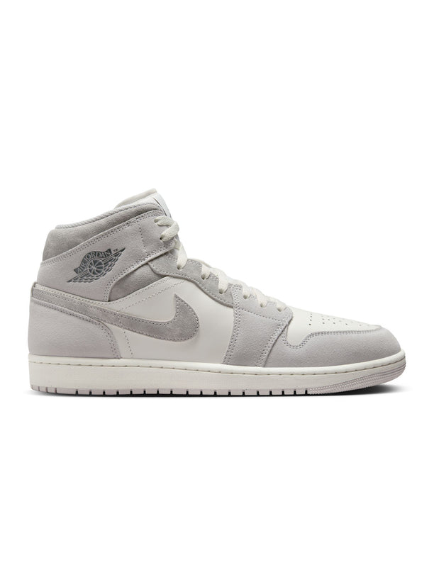 Air Jordan Mens 1 Mid SE - Neutral Grey