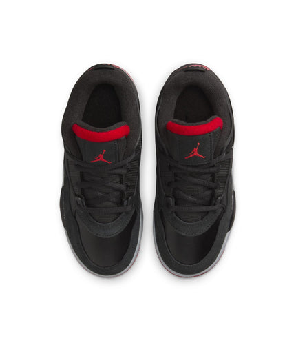 Air Jordan (PS) 4 RM - Black/Varsity Red