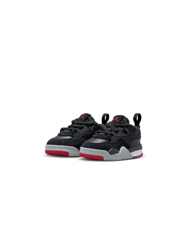 Air Jordan (TD) 4 RM - Black/Varsity Red
