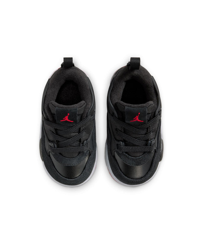 Air Jordan (TD) 4 RM - Black/Varsity Red