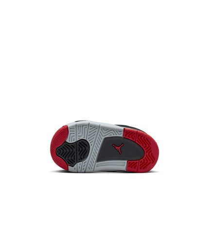 Air Jordan (TD) 4 RM - Black/Varsity Red