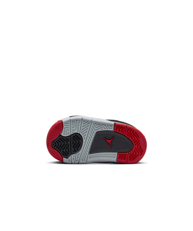 Air Jordan (TD) 4 RM - Black/Varsity Red