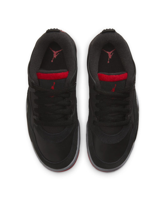Air Jordan Big Kids 4 RM - Black/Varsity Red