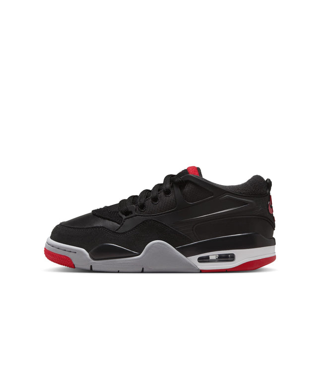 Air Jordan Big Kids 4 RM - Black/Varsity Red