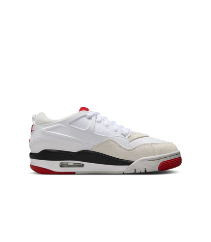 Air Jordan Big Kids 4 RM - White/Varsity Red