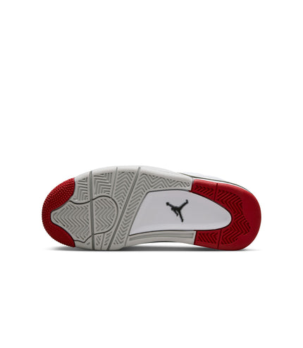 Air Jordan Big Kids 4 RM - White/Varsity Red