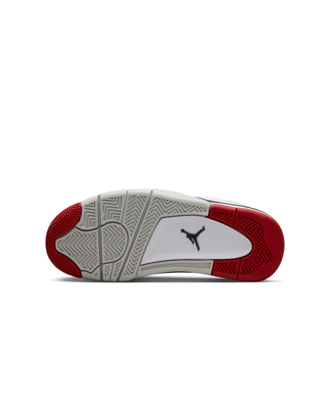 Air Jordan Big Kids 4 RM - White/Varsity Red