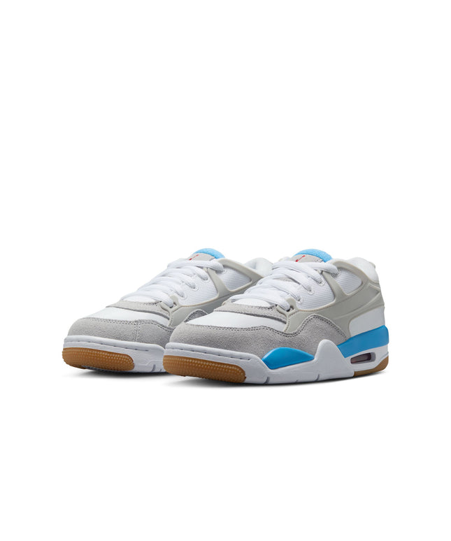 Air Jordan Big Kids 4 RM - White/Neutral Grey