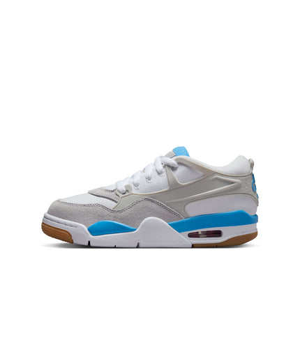 Air Jordan (GS) 4 RM Blanco/Gris neutro-Blanco