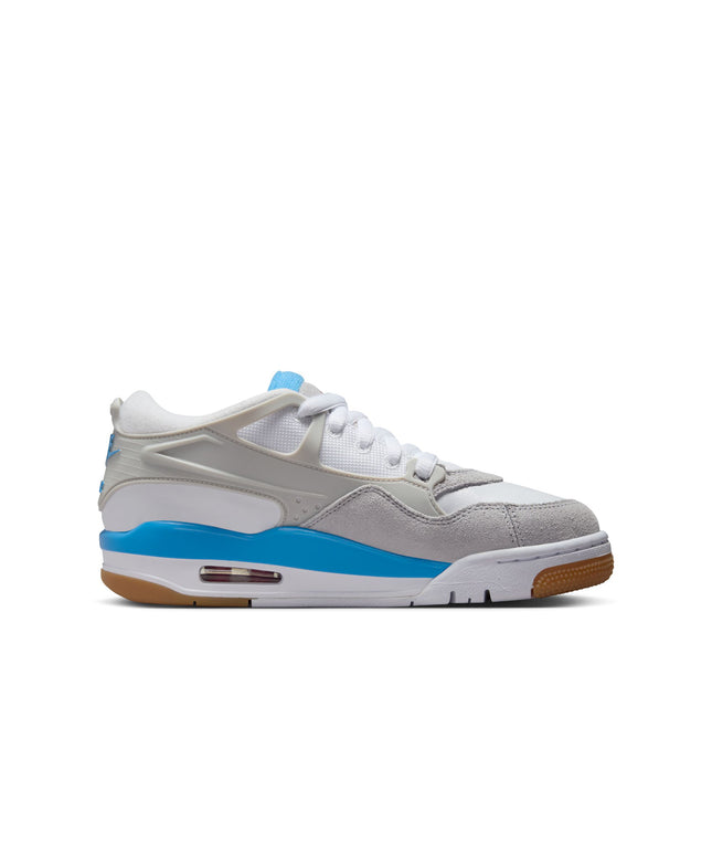 Air Jordan Big Kids 4 RM - White/Neutral Grey