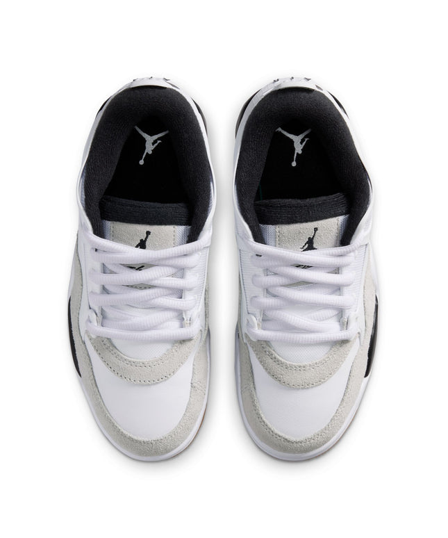 Air Jordan Big Kids 4 RM - White/Black