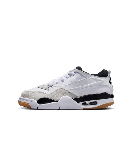 Air Jordan Big Kids 4 RM - White/Black