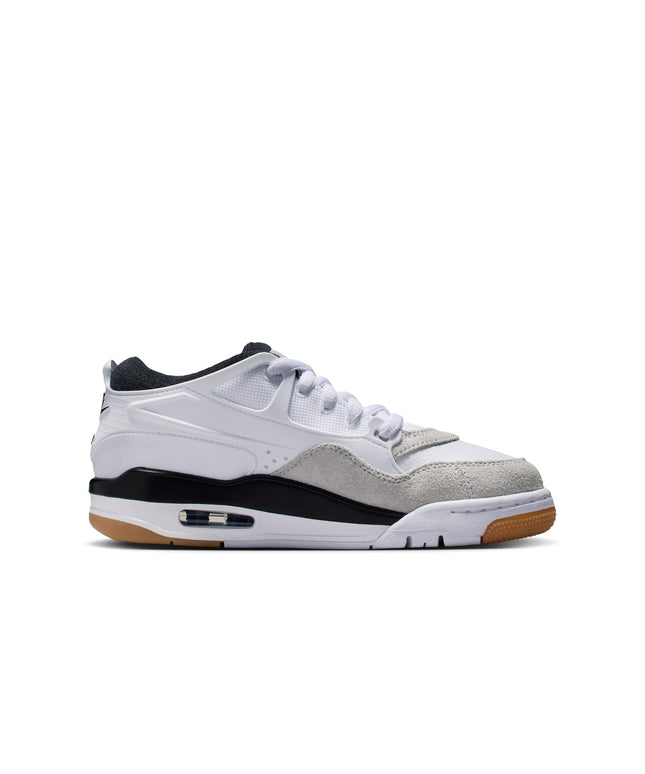 Air Jordan Big Kids 4 RM - White/Black