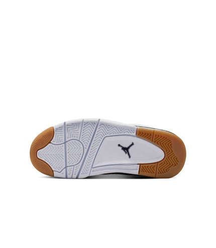 Air Jordan Big Kids 4 RM - White/Black