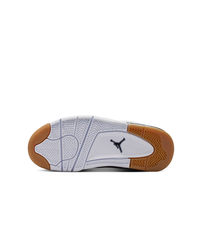 Air Jordan Big Kids 4 RM - White/Black