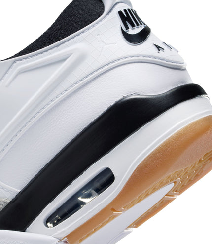 Air Jordan Big Kids 4 RM - White/Black