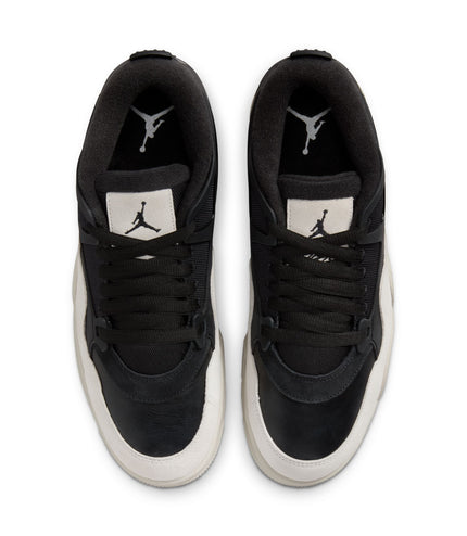 Air Jordan Mens 4 RM - Black/Light Bone