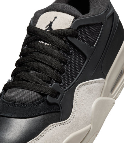 Air Jordan Mens 4 RM - Black/Light Bone