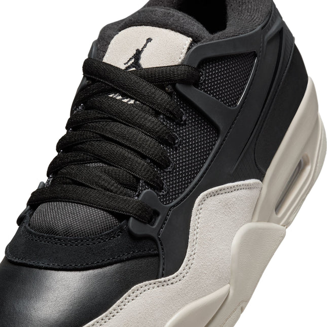 Air Jordan Mens 4 RM - Black/Light Bone