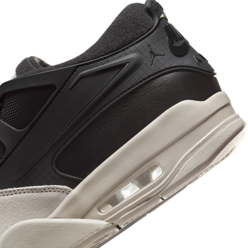 Air Jordan Mens 4 RM - Black/Light Bone