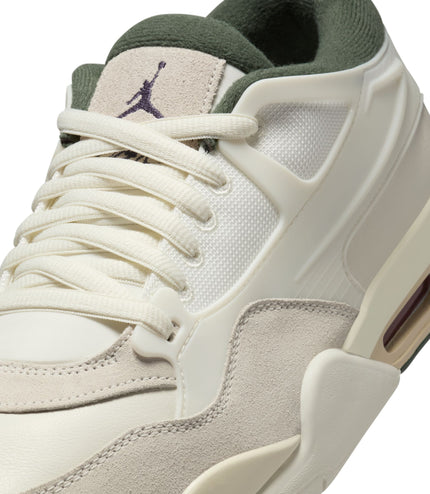 Air Jordan Mens 4 Rm - Sail/Dark Raisin