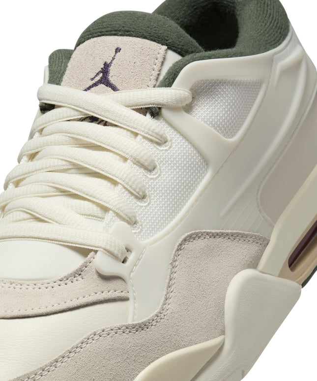 Air Jordan Mens 4 Rm - Sail/Dark Raisin