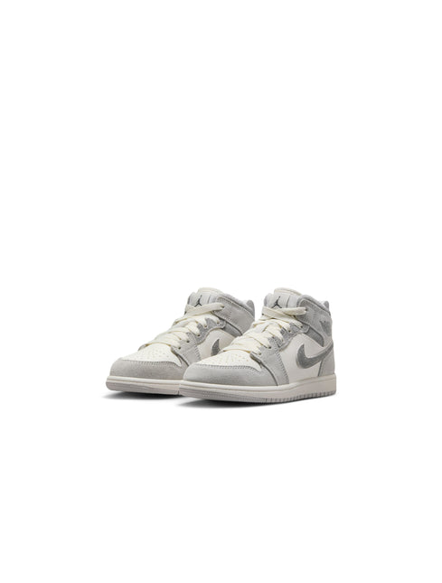 Air Jordan (PS) 1 Mid SE - Neutral Grey