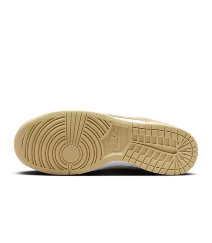 Nike Mens Dunk Low Retro Suede - White/Gold