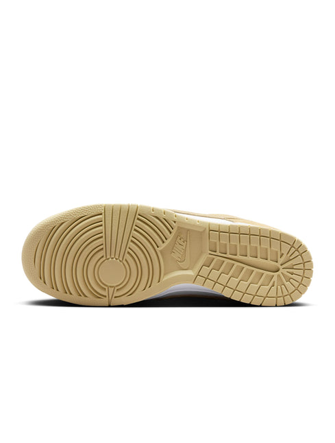 Nike Mens Dunk Low Retro Suede - White/Gold