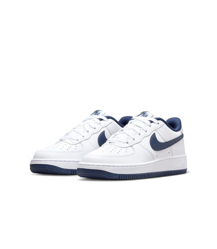 Nike Big Kids Air Force 1 - White Midnight Navy