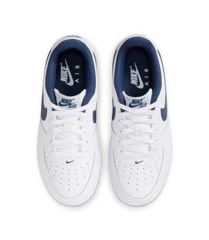 Nike Big Kids Air Force 1 - White Midnight Navy