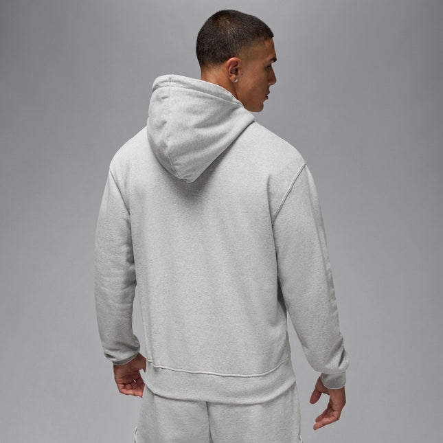 Air Jordan Mens Flight Fleece Pullover Hoodie - Grey Heather