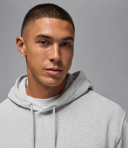 Air Jordan Mens Flight Fleece Pullover Hoodie - Grey Heather