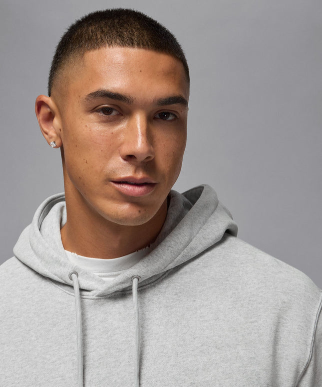 Air Jordan Mens Flight Fleece Pullover Hoodie - Grey Heather