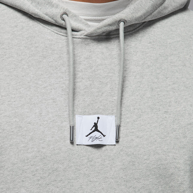 Air Jordan Mens Flight Fleece Pullover Hoodie - Grey Heather