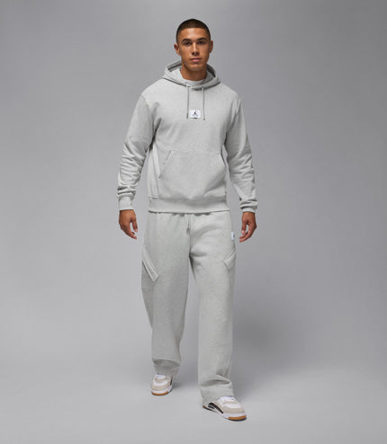 Air Jordan Mens Flight Fleece Pullover Hoodie - Grey Heather
