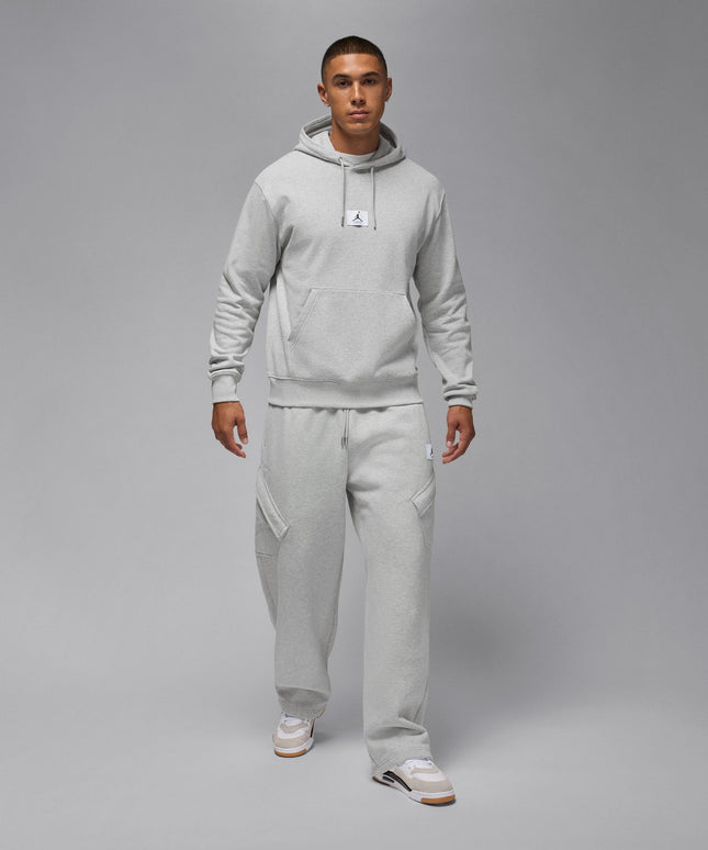 Air Jordan Mens Flight Fleece Pullover Hoodie - Grey Heather