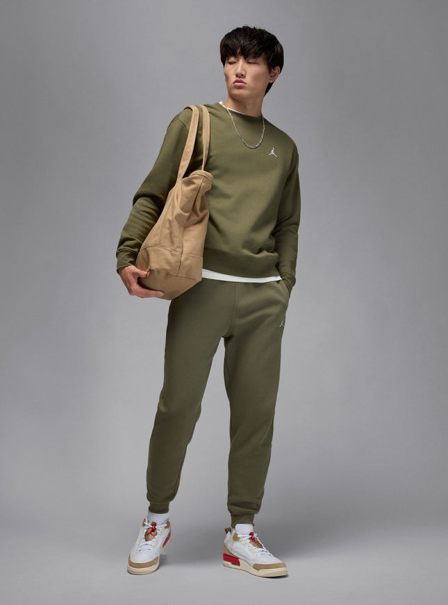 Air Jordan Mens Brooklyn Fleece Joggers - Medium Olive