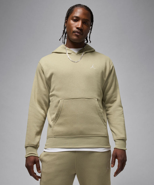 Air Jordan Mens Brooklyn Fleece Pullover Hoodie - Medium Khaki