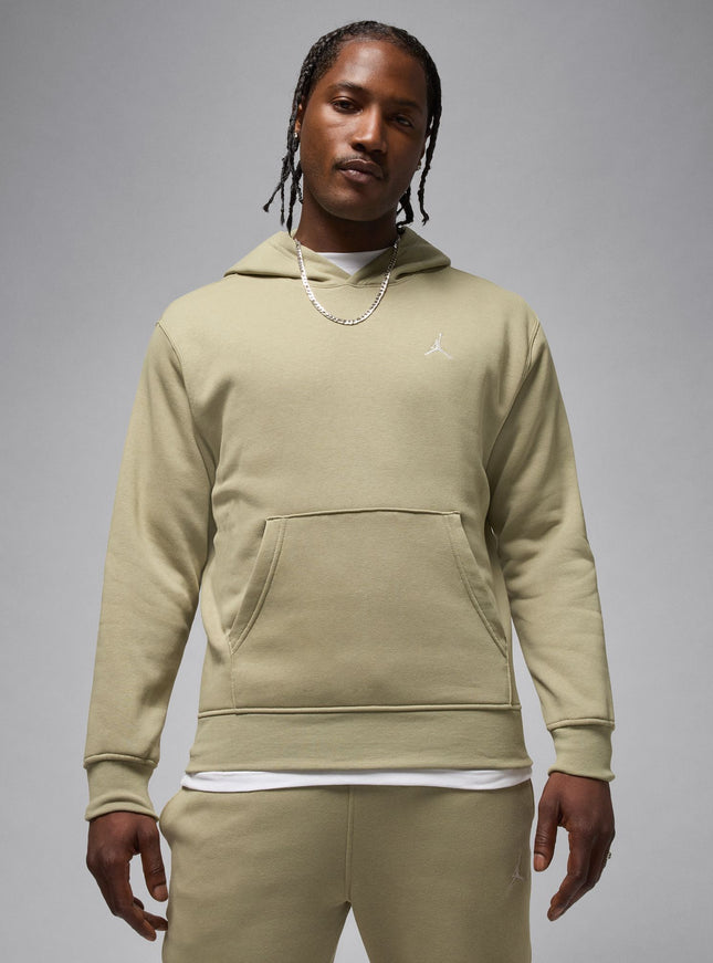 Air Jordan Mens Brooklyn Fleece Pullover Hoodie - Medium Khaki