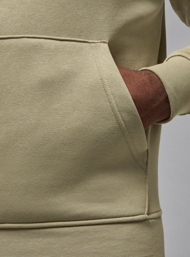 Air Jordan Mens Brooklyn Fleece Pullover Hoodie - Medium Khaki